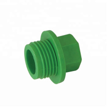 Plumbing Materials PPR thread pipe end plug